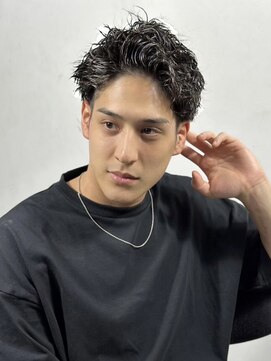 ヒロギンザ 新橋店(HIRO GINZA) アップバンクショートパーマ