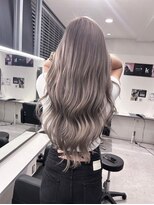 キング 高槻(K!ng)&nbsp;ハイライトカラーミルクティーベージュケアブリーチダブルカラー