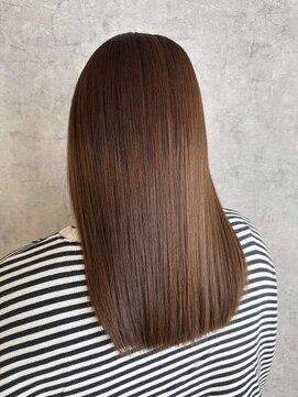 リンク(Link Hair&Spa) 【Linkはんぞー】秋色/マロンブラウン/透明感カラー/髪質改善