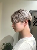 メンズパーマ ツイスパ 波巻き フェード