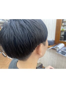 【男性の黒染めのお客様が多数ご来店】カラー専門店ならではのコスパ◎タイパともちがいい男性黒染めカラー