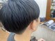 セルフの写真/【男性の黒染めのお客様が多数ご来店】カラー専門店ならではのコスパ◎タイパともちがいい男性黒染めカラー