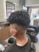 ロワジール 松戸店(Loisirs)&nbsp;スキンフェード×ニュアンスパーマ