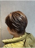 前下がりショートボブ