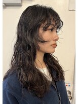 ユヌ(UNU)&nbsp;ポイントパーマで扱いやすく○