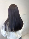 ブリーチなし ブルーラベンダー