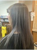アッシュカラーハイライト