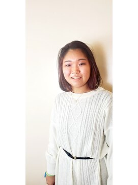 松本平太郎美容室 浦安店 ボブのインナーカラー/30代40代50代60代