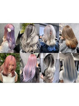 【梅田/中崎/茶屋町】ダメージレスなハイトーンカラーが叶うサロン◎パーソナルカラーもお任せください◇