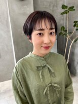 テトヘアー(teto hair) ショートヘア、マッシュショート、丸みショート、グレージュ