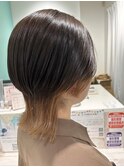 ウルフ×インナーカラー
