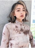フェイスフレーミング×切りっぱなしヘア