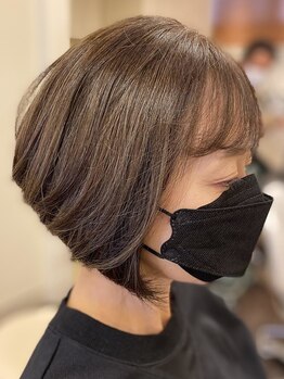 チッタ(citta)の写真/繰り返す白髪染めだからこそ髪のダメージを最小限に抑え、艶と潤いを与える♪上品な大人の魅力を演出◎