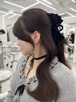 アマトウキョウ アユンチェ(AMA TOKYO×AYUNCHE) 韓国スタイル/ナチュラルくびれへア_くびれ巻き_レイヤーカット