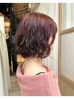シーバイラヴィズム けやき通り2号店(Sea by LUVISM)&nbsp;ボブ/ミニボブ/パーマ/ボブパーマ/暖色カラー