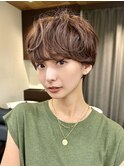 <30.40.50代>大人似合わせショートx透明感カラー