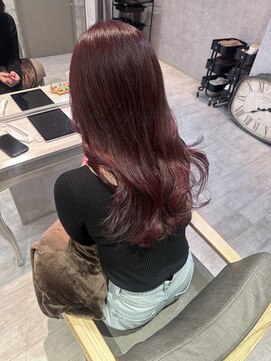 アストランティア 栄店(ASTRANTIA) 【 miho 】高発色 * ラベンダーレッドカラー