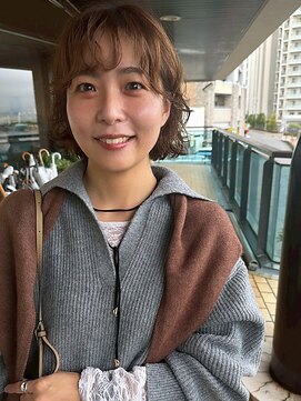 フィルム(FiLMs) 透明感ブラウンベージュ/似合わせパーマ