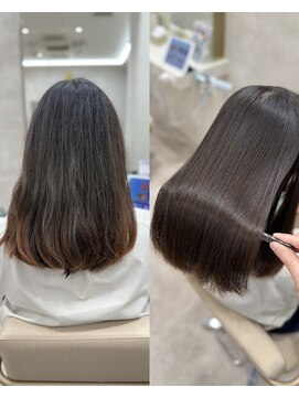 シンズ 銀座(sins) 【30代】　広がるうねりを改善し艶髪に