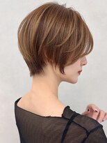 アッシュ 茗荷谷店(Ash)&nbsp;茗荷谷ショートカット白髪ぼかし白髪染めハイライト髪質改善ボブ