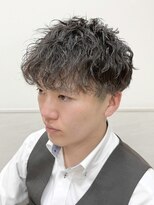 ヨシザワインク プレミアム 築地店(YOSHIZAWA Inc. PREMIUM) アップバングツイスパメンズパーマビジネススタイル社会人