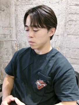 リオールバイニアウ(RE:ALL by Niau) 群馬太田メンズショートツイストスパイラルパーマフェード眉毛