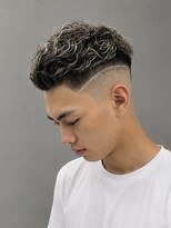 ノイセル(Noisyle) リバースセンターパート/ニュアンスパーマ/ダウンバング/MEN'S☆