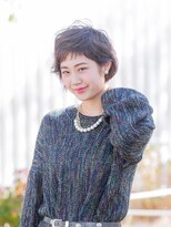 カルフール ロコ 草加西口店(Carrefour LOCO) ☆LOCO☆ジグザグバング×くせ毛風ミニマムショート