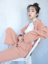 アイティー バイ アルバム 浦和店(IT by ALBUM)&nbsp;カジュアルお団子スタイル_ミニウルフテラコッタ_37242