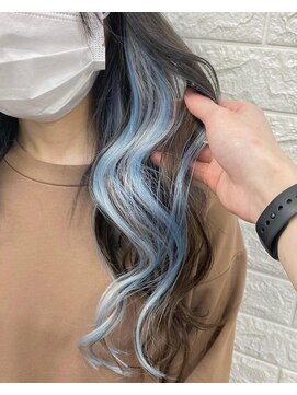 アンククロス 青山店(ANKH CROSS) 【アンククロス青山】2色混ぜ合わせたインナーエクステ☆