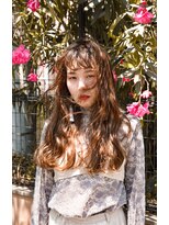 ヘアーアンドアトリエ マール(Hair&Atelier Marl)&nbsp;【Marl】マットベージュカラー×くせ毛風ウェーブ