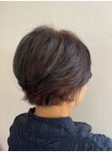 くせ毛を活かすミセスカット