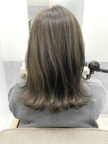 フレームプラス 御堂筋難波店(FRAME +)&nbsp;透け感抜群◎オリーブグレージュ