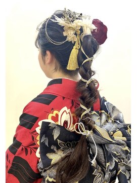 クレドガーデン 西新井店(CRED GARDEN) 成人式 卒業式 振袖 袴 ヘアセット/アレンジ/編み込み/西新井