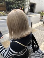 ラフ 難波店(LAFF)&nbsp;#黒髪#ボブルフ#ネビージュ#小顔#ワンレン