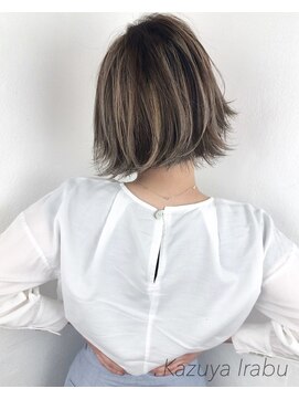 アービング(a'bing) 艶感◎外国人カラー×切りっぱなしボブ