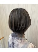 ☆アッシュグレー&ハイライト☆
