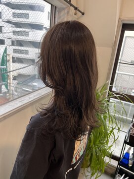 モワ 仙台(Mois) 【mois】セミロングレイヤー