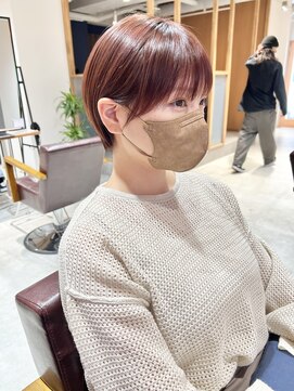 ラミエ バイ メルト 吉祥寺(lamie by melt) *滝田*小顔マッシュショートボブ大人かわいい20代30代40代人気