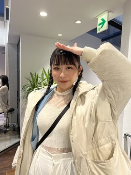 トレス(TRESS) 外ハネボブ　レイヤーボブ　前髪ぱっつん