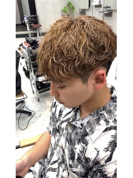 ネオン(NEON) 夏にモテる波巻きパーマ