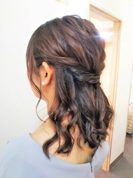 横濱ハイカラ美容院(haikara美容院) 結婚式参列ヘアセット
