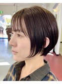 大人ショートボブ