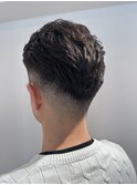 スリックバック/フェードカット/刈り上げ/刈り上げ男子