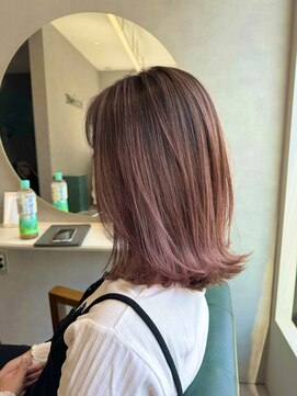 アルム(ALLe'ME) ハイライトピンクベージュ