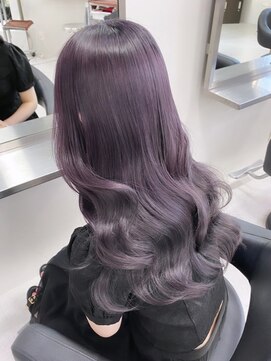 ベレーザシェルト(Beleza scelto) 7129髪質改善グレージュカラーレイヤーロング韓国ワンホンヘア