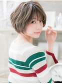 ショコラアッシュ小顔外国人風ふわふわボブc5上尾20代30代40代
