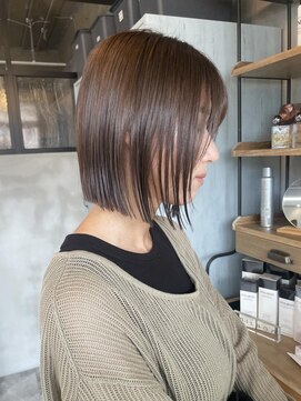 ラテ ヘア リリィ(latte hair lily) 大人可愛い/大人ボブ