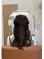 アンド ラ ブランシュ(&.La Blanche)&nbsp;ふわふわ可愛いハーフアップ得意です！