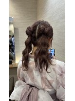 コンティバイミラートーク(CONTY by MIRROR TALK)&nbsp;リボンヘアアレンジ